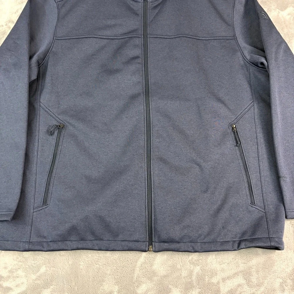 The North Face TNF Mens 3XL Ridgewall Soft Shell Jacket Full Zip Windwall NWOT